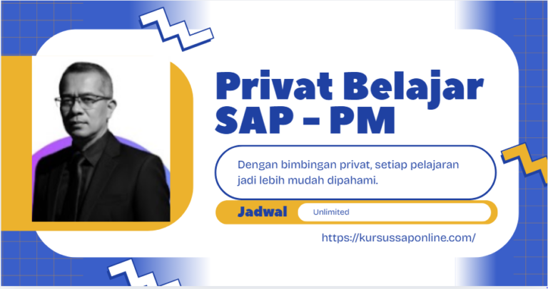 Materi SAP PM (Gratis)