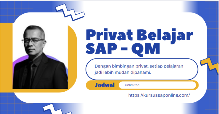 Materi SAP QM (Gratis)